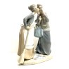 GRANDE STATUINA PORCELLANA LlADRO' José Roig I pettegolezzi Gossip FIGURE  4984