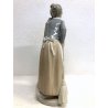 GRANDE STATUINA PORCELLANA LlADRO' José Roig I pettegolezzi Gossip FIGURE  4984