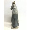 GRANDE STATUINA PORCELLANA LlADRO' José Roig I pettegolezzi Gossip FIGURE  4984