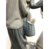 GRANDE STATUINA PORCELLANA LlADRO' José Roig I pettegolezzi Gossip FIGURE  4984