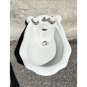 SET SANITARI ANTONIA CAMPI LAVENITE SCI LAVENO MODELLO CONCHIGLIA 1960 CERAMICA