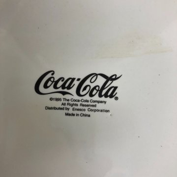 VASO con COPERCHIO CERAMICA VINTAGE Coca Cola VENDING MACHINE COOKIE JAR 1995
