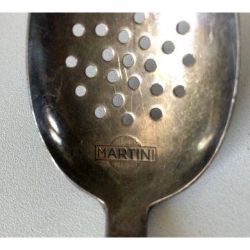CUCCHIAIO GHIACCIO per Cocktail Pubblicitario MARTINI F. Broggi Milano Vintage