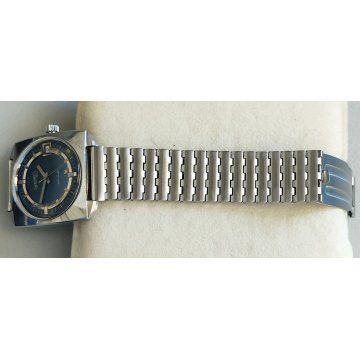 Heberhard & Co Automatic 252-123 Square OROLOGIO POLSO anni 60 OLD WRIST WATCH
