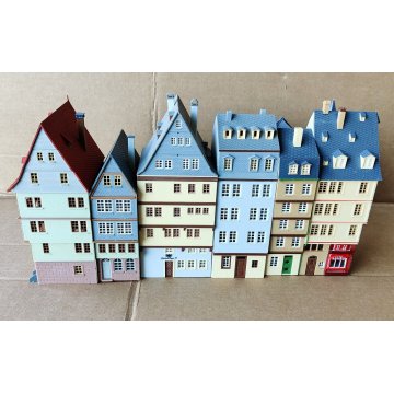 Faller B-914 Römerberg-Ostzeile SET CASE MODELLINO Diorama Ferroviario SCALA H0