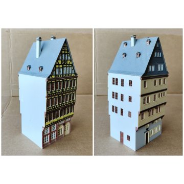 Faller B-914 Römerberg-Ostzeile SET CASE MODELLINO Diorama Ferroviario SCALA H0