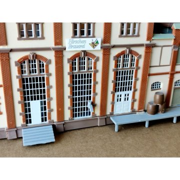 Faller BIRRIFICIO Hirschen Brauerei MODELLINO casa Diorama Ferroviario SCALA H0