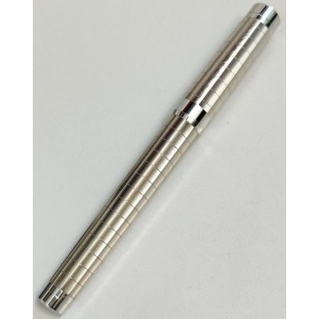 PENNA STILOGRAFICA Cartier PASHA Platino nib ORO 18k vintage FOUNTAIN PEN BOX