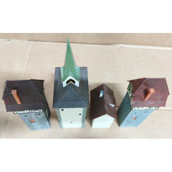 Faller 130691 - Mura Della Città Vecchia Per Modellismo Ferroviario H0, Accessorio Scenico Robusto E Realistico