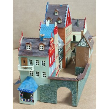 Faller OLD TOWN WALL BLOCK Città Vecchia MODELLINO Diorama Ferroviario SCALA H0?