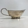 SALSIERA HOTEL DESIGN F.lli Calderoni METALLO ARGENTATO ART DECO' Prima metà 900
