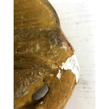 ANTICO SPECCHIO CARTAGLORIA CORNICE LEGNO ORNATO INTAGLIATO BAROCCO ORO '800