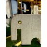 SCULTURA ELEFANTE F.lli MANNELLI travertino RAMPOLANO firmata DESIGN MODERNISTA