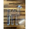 ICONICA SCULTURA in LUCITE CAMMELLO by SILVIO RUSSO per GUZZINI 1970 RARA PLEXI