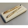 ANTICA PENNA STILOGRAFICA Parker 45 Insignia DORATA vintage GOLDEN FOUNTAIN PEN