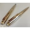 ANTICA PENNA STILOGRAFICA Parker 45 Insignia DORATA vintage GOLDEN FOUNTAIN PEN