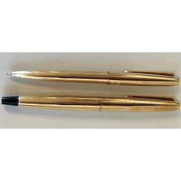 ANTICA PENNA STILOGRAFICA Parker 45 Insignia DORATA vintage GOLDEN FOUNTAIN PEN