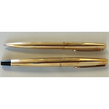 ANTICA PENNA STILOGRAFICA Parker 45 Insignia DORATA vintage GOLDEN FOUNTAIN PEN