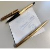 ANTICA PENNA STILOGRAFICA Parker 45 Insignia DORATA vintage GOLDEN FOUNTAIN PEN