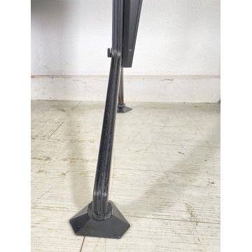 SCRIVANIA SERIE ARCO BBPR OLIVETTI SCRITTOIO DESIGN ANNI 60 VINTAGE FERRO LEGNO