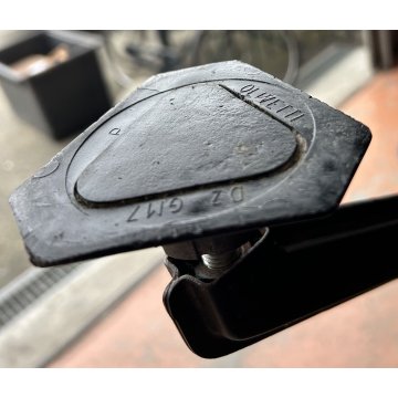 SCRIVANIA SERIE ARCO BBPR OLIVETTI SCRITTOIO DESIGN ANNI 60 VINTAGE FERRO LEGNO