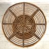 SET GIARDINO 2 POLTRONE TAVOLO RATTAN VIMINI BAMBU ITALIAN DESIGN MIDCENTURY '50