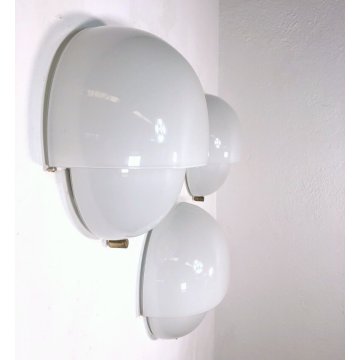 LOTTO 3 APPLIQUE WALL LAMP GLASS Mania DESIGN V. Magistretti Artemide SCONCES 60