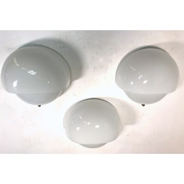 LOTTO 3 APPLIQUE WALL LAMP GLASS Mania DESIGN V. Magistretti Artemide SCONCES 60