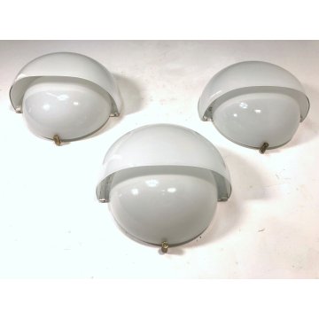 LOTTO 3 APPLIQUE WALL LAMP GLASS Mania DESIGN V. Magistretti Artemide SCONCES 60