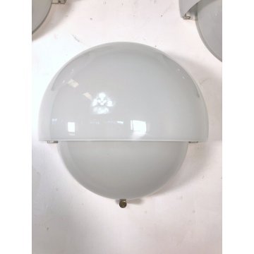 LOTTO 3 APPLIQUE WALL LAMP GLASS Mania DESIGN V. Magistretti Artemide SCONCES 60