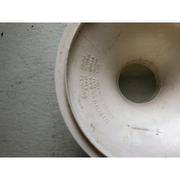 LAMPADA da PARETE Teti 1 LUCE DESIGN Vico Magistretti ARTEMIDE ABS BIANCO '70