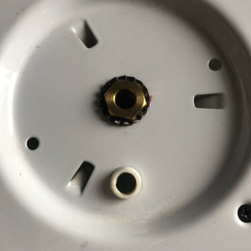 LAMPADA PLAFONIERA Mod. Egina ø 38 DESIGN A. Mangiarotti PER ARTEMIDE VETRO 1979
