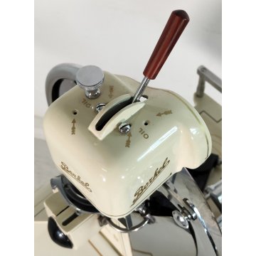 BERKEL mod. 5 Affettatrice Volano PANNA ORO anni 20 Lama 370 mm CON BASAMENTO