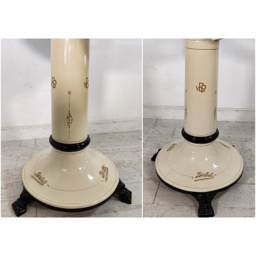 BERKEL mod. 5 Affettatrice Volano PANNA ORO anni 20 Lama 370 mm CON BASAMENTO