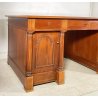 ANTICA SCRIVANIA IMPERO SCRITTOIO PRIMI 1900 LEGNO NOCE MOGANO 2 ANTE UFFICIO