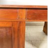 ANTICA SCRIVANIA IMPERO SCRITTOIO PRIMI 1900 LEGNO NOCE MOGANO 2 ANTE UFFICIO