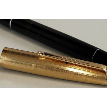 ANTICA PENNA STILOGRAFICA Aurora 88P NERO TAPPO ORO STILO OLD GOLD FOUNTAIN PEN