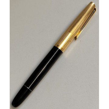 ANTICA PENNA STILOGRAFICA Aurora 88P NERO TAPPO ORO STILO OLD GOLD FOUNTAIN PEN