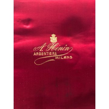 SERVIZIO POSATE LIBERTY 12 pers 166 pz. Henin Milano Argnentiere PUNZONATO '800