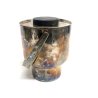 SECCHIELLO GHIACCIO ICE BUCKET LID ARGENTO Sterling 940/1000 Christofle BAUHAUS