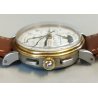 Baume & Mercier 1830 Acciaio Oro OROLOGIO POLSO Chrono Fasi Lunari WRIST WATCH