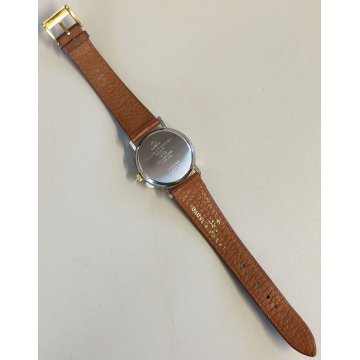 Baume & Mercier 1830 Acciaio Oro OROLOGIO POLSO Chrono Fasi Lunari WRIST WATCH