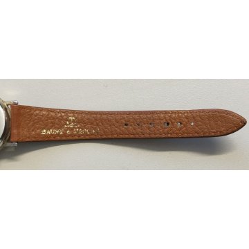 Baume & Mercier 1830 Acciaio Oro OROLOGIO POLSO Chrono Fasi Lunari WRIST WATCH