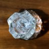COPPIA CANDELIERE VETRO MURANO GLASS  Archimede Seguso CANDLE HOLDER FIRMA '80