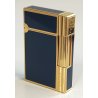 ACCENDINO TASCA St Dupont LACCA CINESE BLU Gatsby VINTAGE GOLDEN LIGHTER BRIQUET