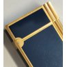 ACCENDINO TASCA St Dupont LACCA CINESE BLU Gatsby VINTAGE GOLDEN LIGHTER BRIQUET