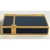 ACCENDINO TASCA St Dupont LACCA CINESE BLU Gatsby VINTAGE GOLDEN LIGHTER BRIQUET