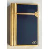 ACCENDINO TASCA St Dupont LACCA CINESE BLU Gatsby VINTAGE GOLDEN LIGHTER BRIQUET