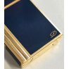 ACCENDINO TASCA St Dupont LACCA CINESE BLU Gatsby VINTAGE GOLDEN LIGHTER BRIQUET