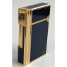 ACCENDINO TASCA St Dupont LACCA CINESE BLU Gatsby VINTAGE GOLDEN LIGHTER BRIQUET
